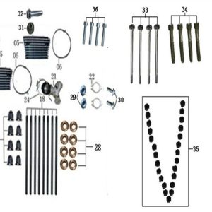 Akülü Motor Yedek Parçaları