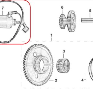Akülü Motor Yedek Parçaları