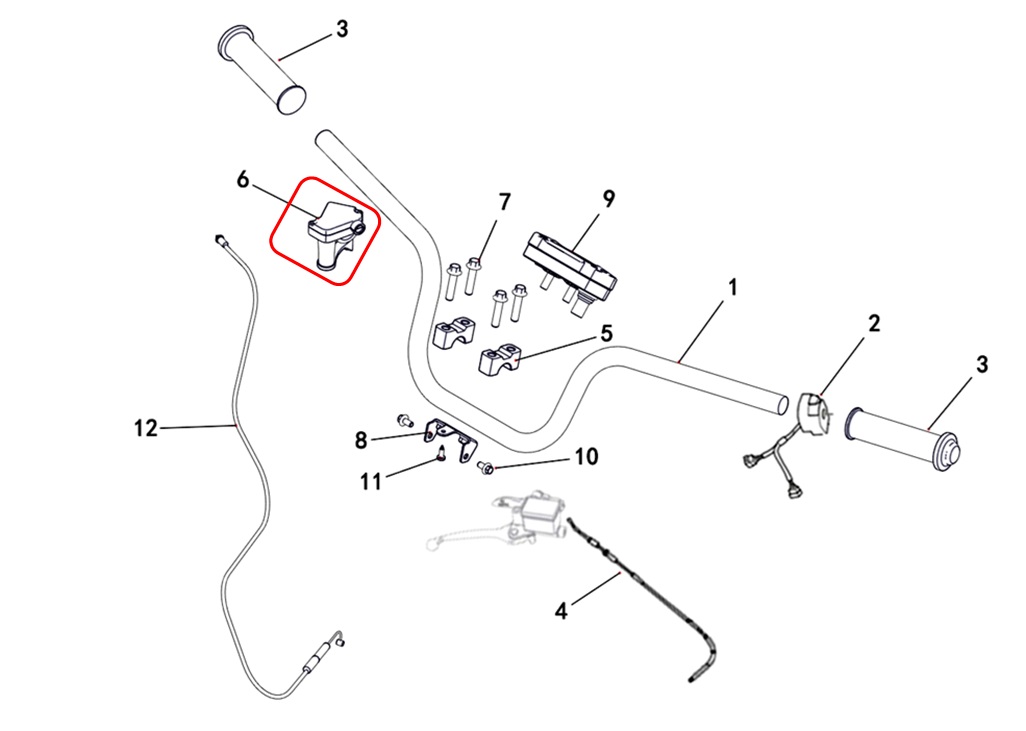 M210 Gaz Braketi
