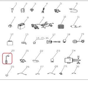 Akülü Motor Yedek Parçaları