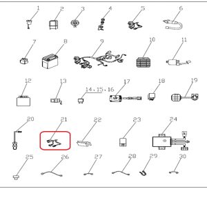 Akülü Motor Yedek Parçaları