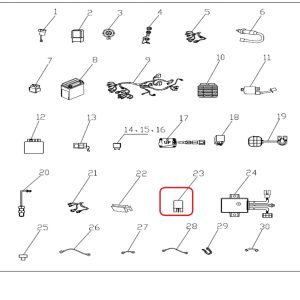Akülü Motor Yedek Parçaları