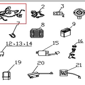 Akülü Motor Yedek Parçaları