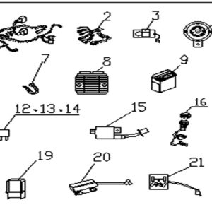 Akülü Motor Yedek Parçaları