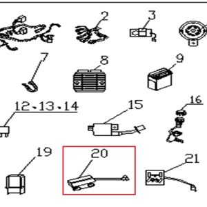 Akülü Motor Yedek Parçaları